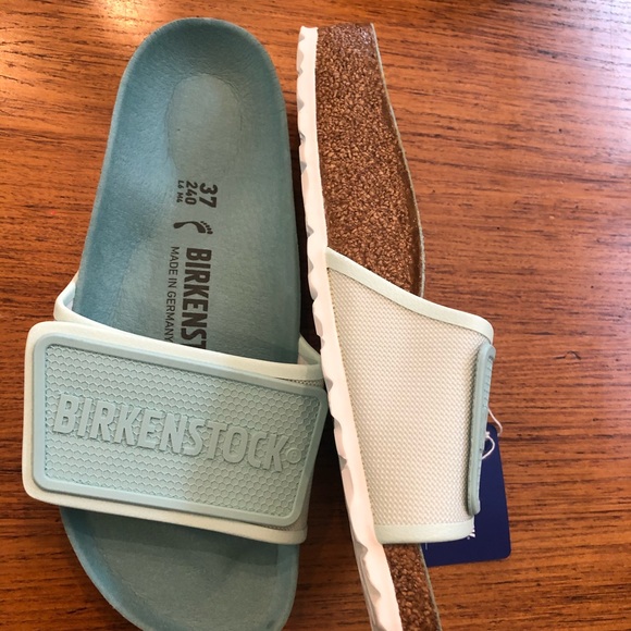 Rare blue Birkenstock Tema slides - Picture 3 of 3